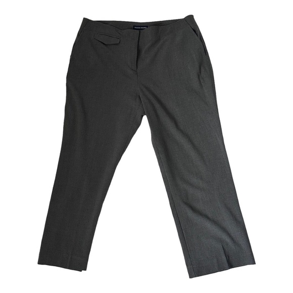Boston Proper Women's Grey Capri Dress Pants Size 12 - Picture 7 of 11